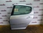 PEUGEOT 407 5 DOOR PASSENGER SIDE REAR DOOR IN EZR  2004 - 2010