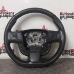 PEUGEOT 508 ESTATE 3 SPOKE MULTI FUNCTIONAL LEATHER STEERING WHEEL 96874666ZE