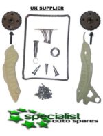 PEUGEOT CITROEN 1.4 PETROL 8FS /  EP3 TIMING CHAIN KIT WITH VVT PULLEYS / GEARS