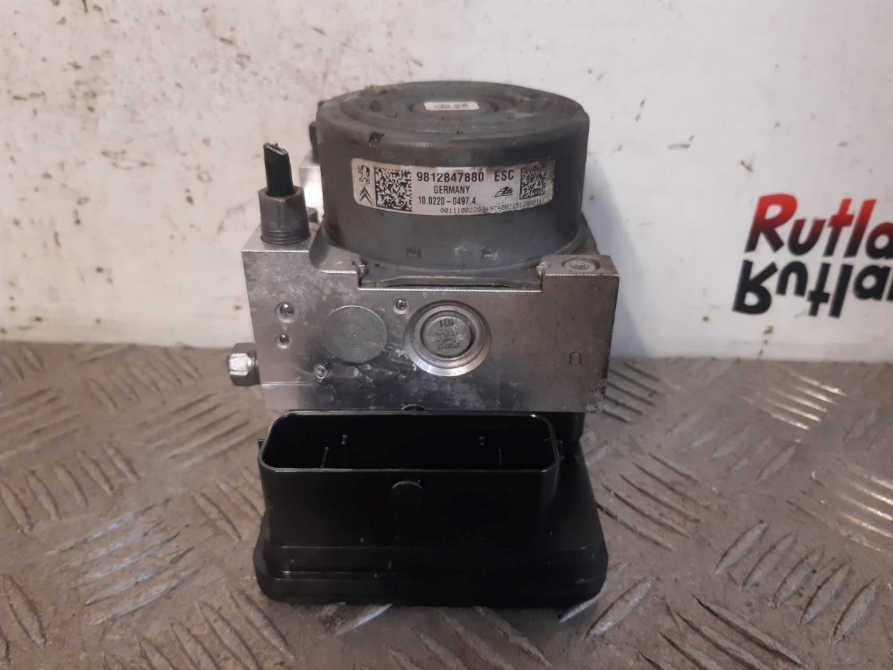 PEUGEOT-CITROEN-ABS-PUMP-ECU-MODULE-9812847880-134727373679 PEUGEOT / CITROEN ABS PUMP & ECU MODULE 9812847880 - Image 1