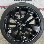 RENAULT CLIO MK4 17" DRENALIC ALLOY WHEEL BLACK + 205/45 ZR17 TYRE