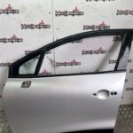 RENAULT CLIO MK4 PASSENGER SIDE FRONT DOOR IN SILVER TED69 2013 TO 2019