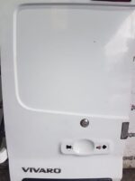 RENAULT TRAFIC ./ VAUXHALL VIVARO PASSENGER SIDE REAR DOOR WHITE 2014 TO 2019 - Image 3